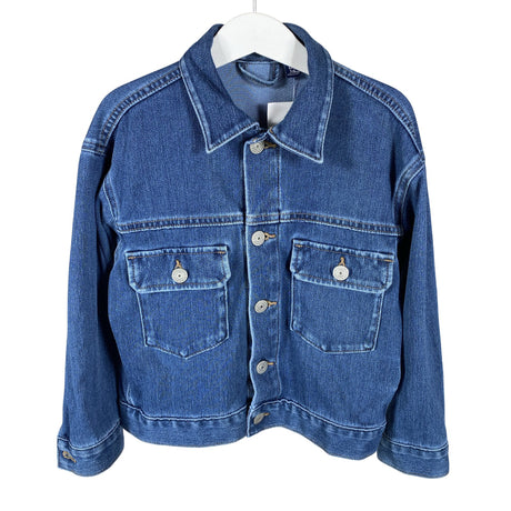 Unisex Uniqlo - Denim jacket, size 110 - 116 - Blue ()