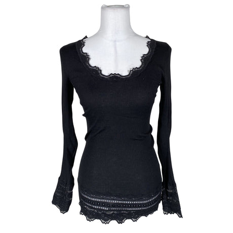 Unisex Rosemunde - Tricot shirt, size 36 - Black ()