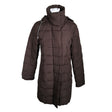 Unisex Global - Down jacket, size 36 - Brown ()