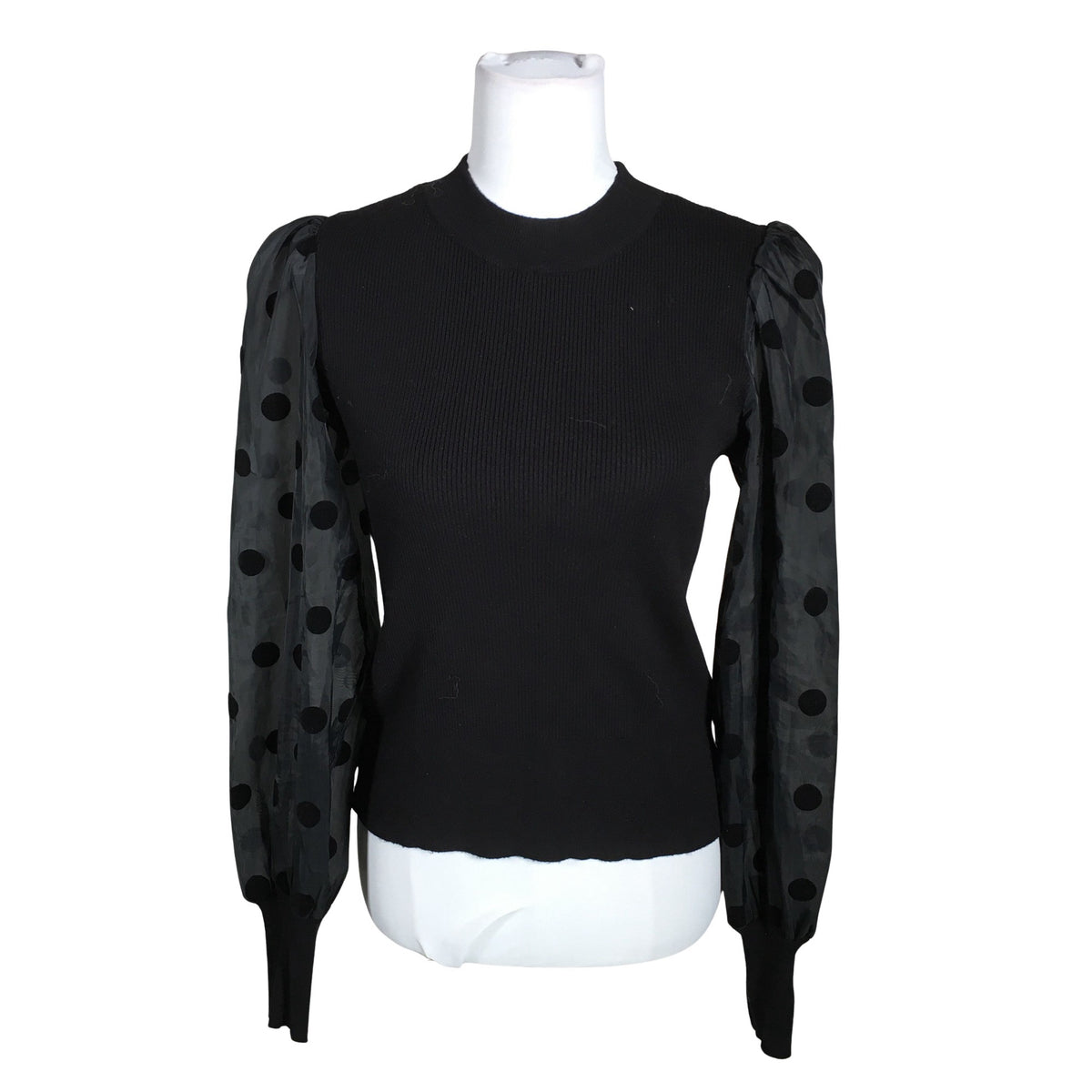 Unisex Y.A.S - Tricot shirt, size 40 - Black (1)