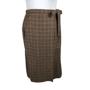 Unisex Handmade - Fabric skirt, size 46 - Brown (1)