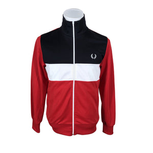 Unisex Fred Perry - Track jacket, size M - Red (1)