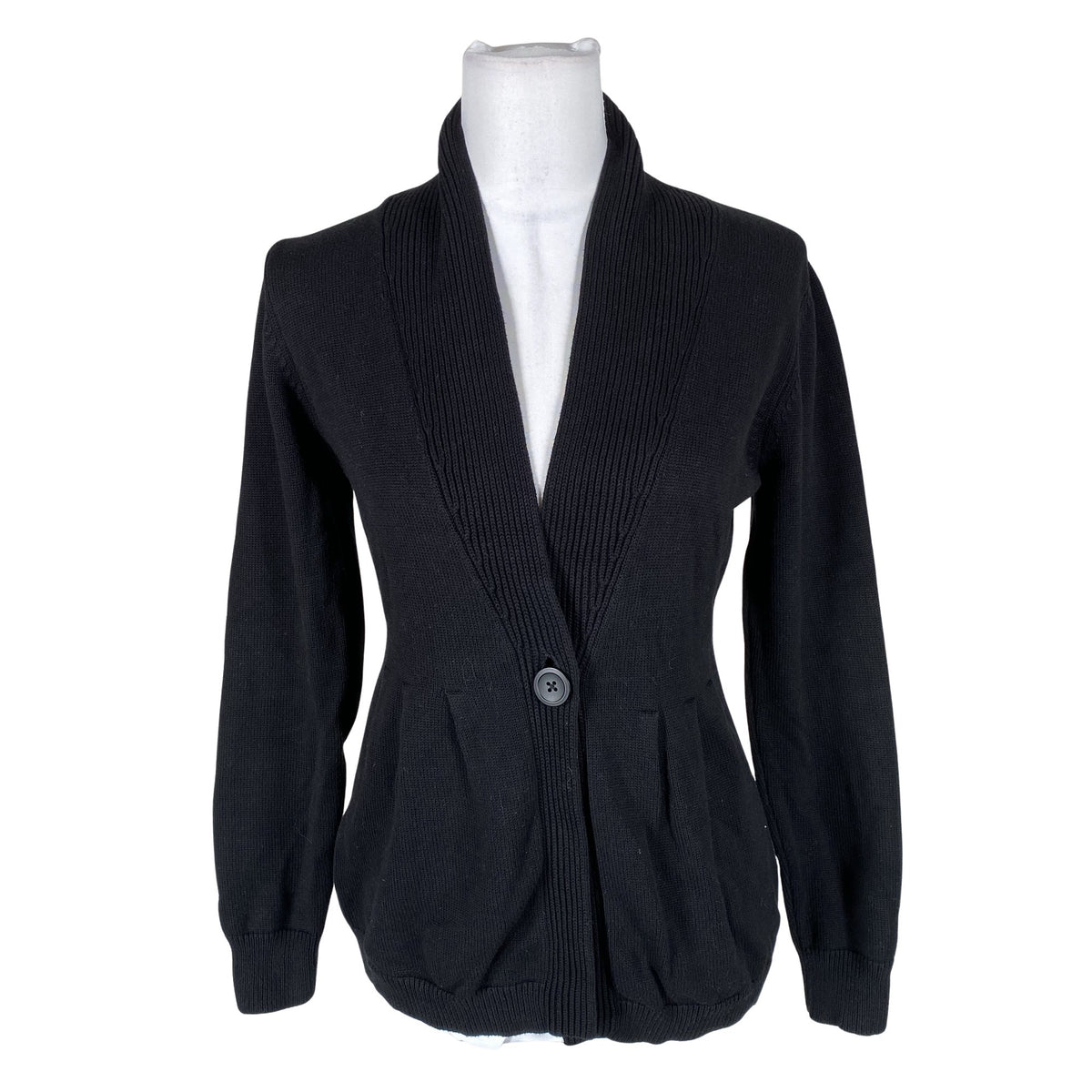 Unisex Repeat - Cardigan, size 40 - Black (1)