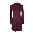 Unisex Nouki - Knit dress, size 36 - Wine red ()