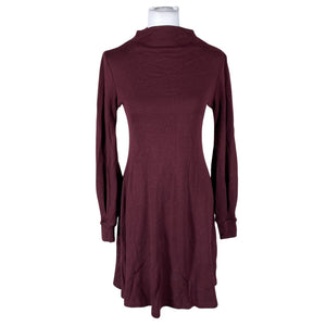 Unisex Nouki - Knit dress, size 36 - Wine red (1)