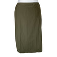Unisex Uniqlo - Fabric skirt, size 38 - Green ()