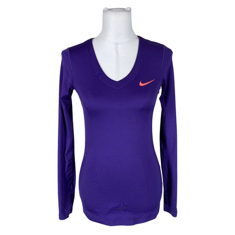 Unisex Nike - Sports shirt, long sleeve, size 36 - Violet ()