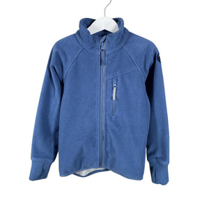 Unisex Polarn O. Pyret - Windfleece jacket, size 110 - 116 - Light blue (1)