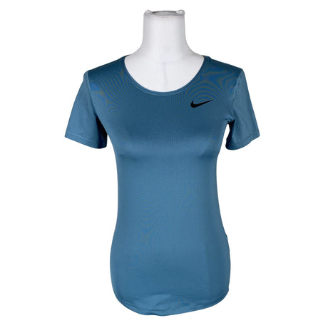 Unisex Nike - Sports shirt, short sleeve, size 34 - Blue ()