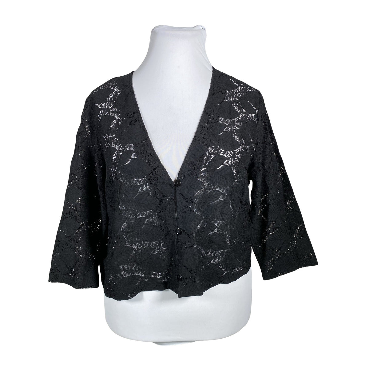 Unisex Signature - Evening bolero jacket, size 44 - Black (1)