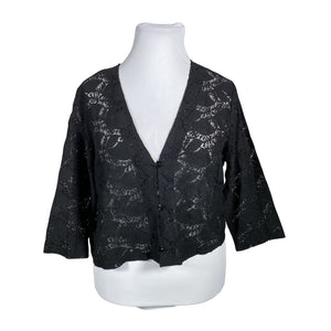 Unisex Signature - Evening bolero jacket, size 44 - Black (1)
