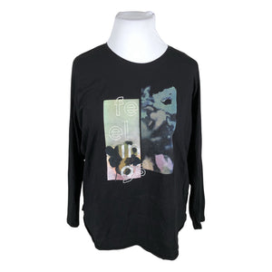 Unisex s.Oliver - Tricot shirt, size 46 - Black (1)