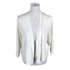 Unisex Essentials by Stockmann - Cardigan, size 40 - White (1)