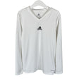 Unisex Adidas - Sports shirt, long sleeve, size 146 - 152 - White ()