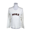 Unisex More&More - Tricot shirt, size 40 - White ()