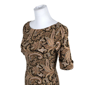 Unisex Lauren Ralph Lauren - Tricot dress, size 38 - Brown (3)