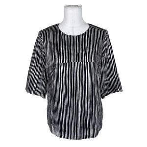 Unisex Marimekko - Short-sleeved blouse, size 36 - Black (1)