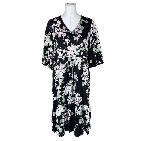 Unisex The Masai - Schiffon dress, size 38 - Black ()