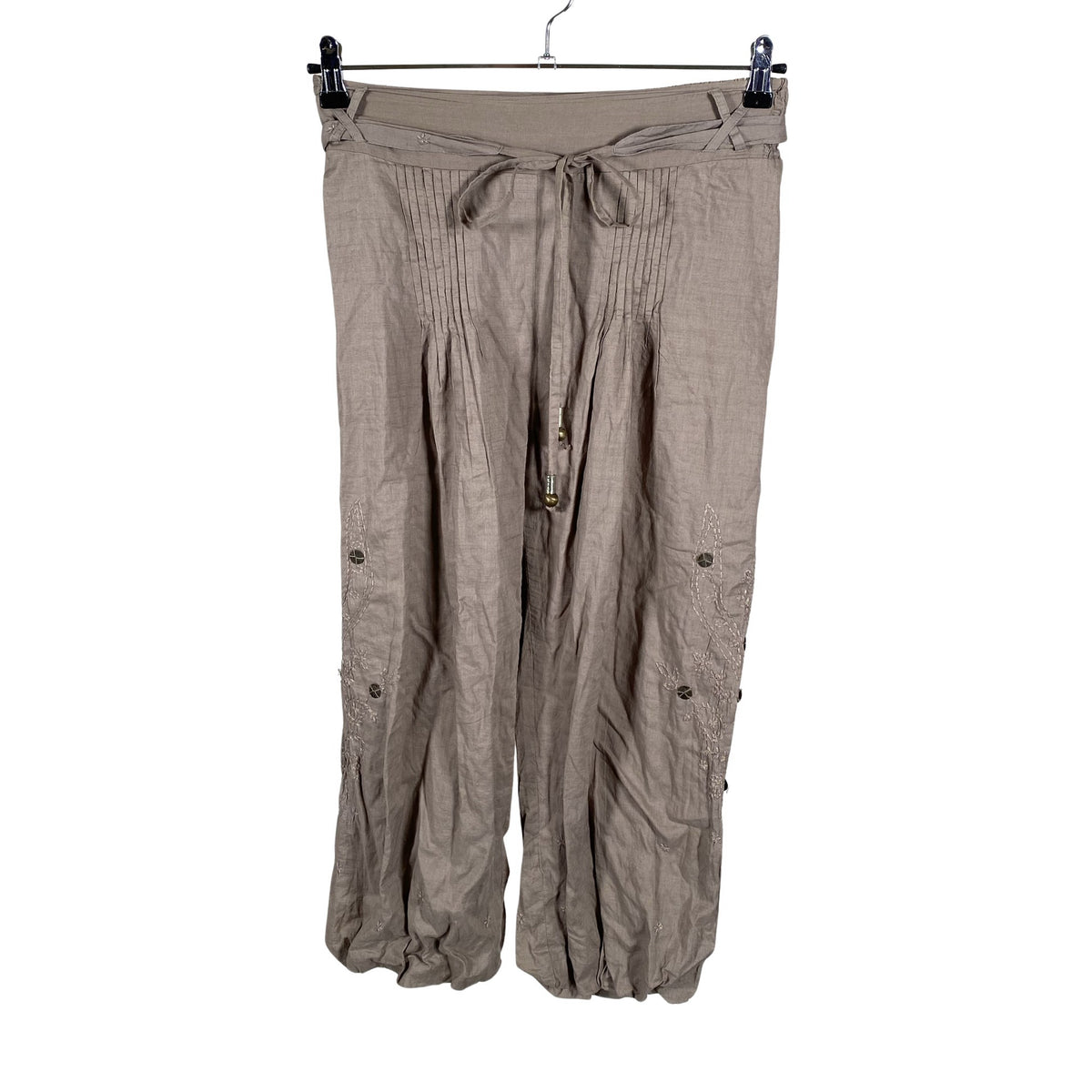 Unisex Green House - Capri pants, size 38 - Brown (1)