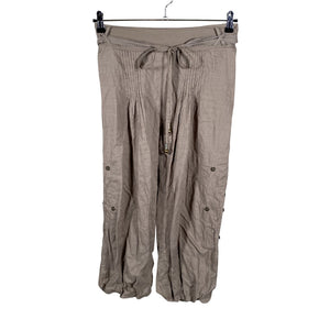 Unisex Green House - Capri pants, size 38 - Brown (1)