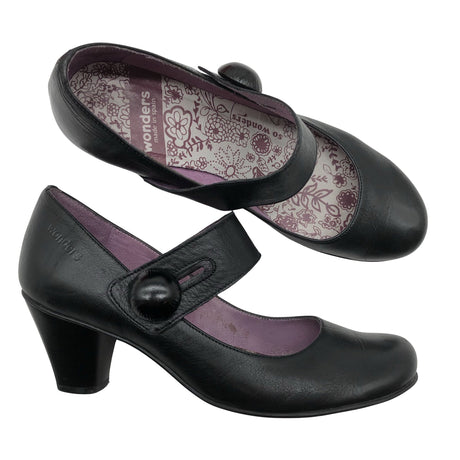 Unisex Wonders - High heels, size 38 - Black ()