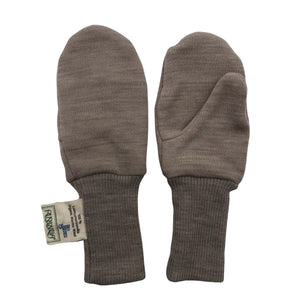 Unisex Ruskovilla - Mittens, size 1 - 2 vuotta - Gray (1)