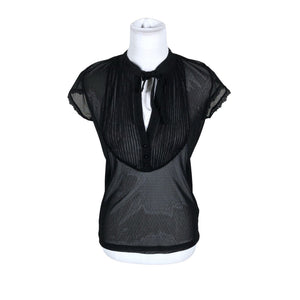 Unisex Riley - Short-sleeved blouse, size 36 - Black (1)