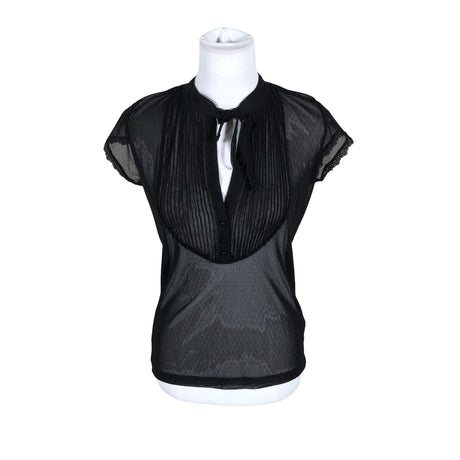 Unisex Riley - Short-sleeved blouse, size 36 - Black ()