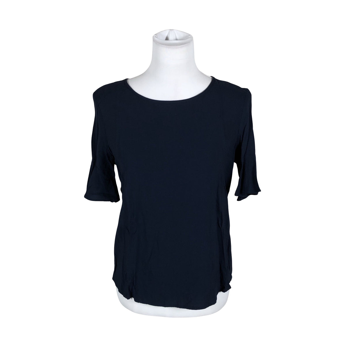Unisex Esprit - Short-sleeved blouse, size 38 - Blue (1)
