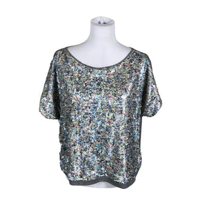Unisex Esprit - Short-sleeved blouse, size 38 - Gray (1)