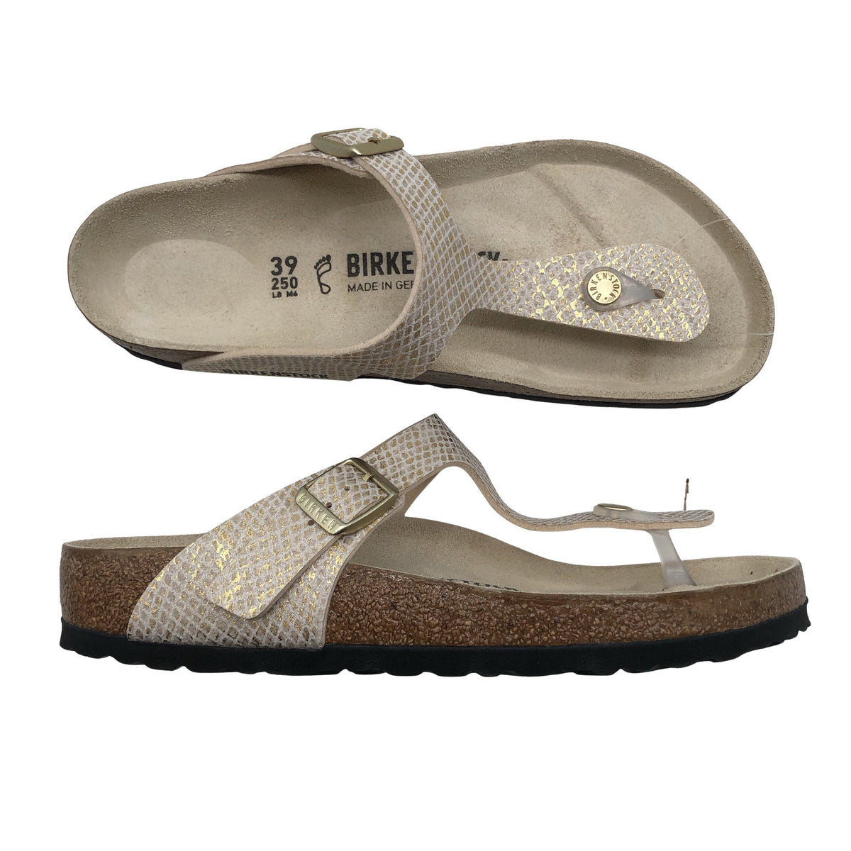 Unisex Birkenstock - Sandals, size 39 - Beige (1)