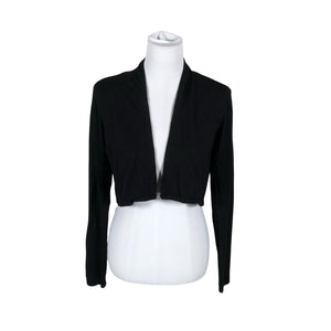 Unisex Esprit - Knit bolero jacket, size 38 - Black (1)