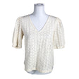 Unisex Grace & Mila - Short-sleeved blouse, size 38 - Natural white ()