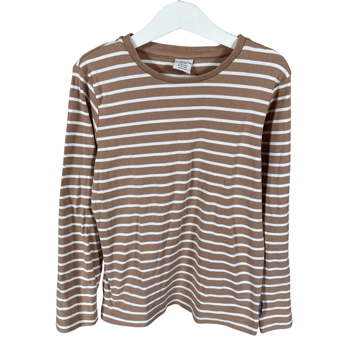 Unisex Polarn O. Pyret - Tricot shirt, size 134 - 140 - Brown (1)