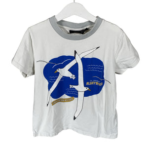 Unisex Mini Rodini - T-shirt, size 128 - 134 - White (1)