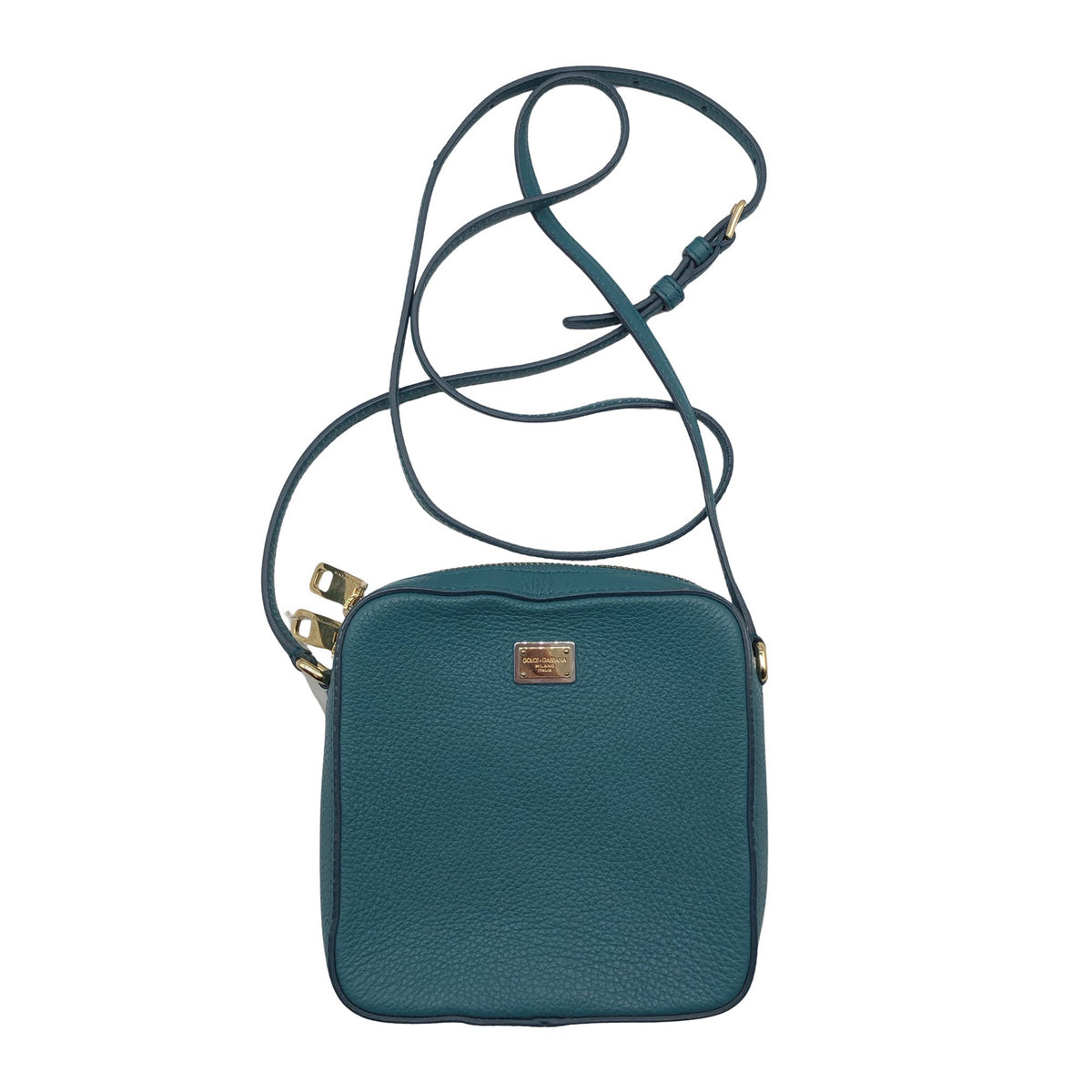 Unisex Dolce&Gabbana - Shoulder bag, size Mini - Turquoise (1)