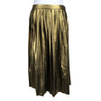 Unisex Gant - Pleated skirt, size 38 - Gold ()