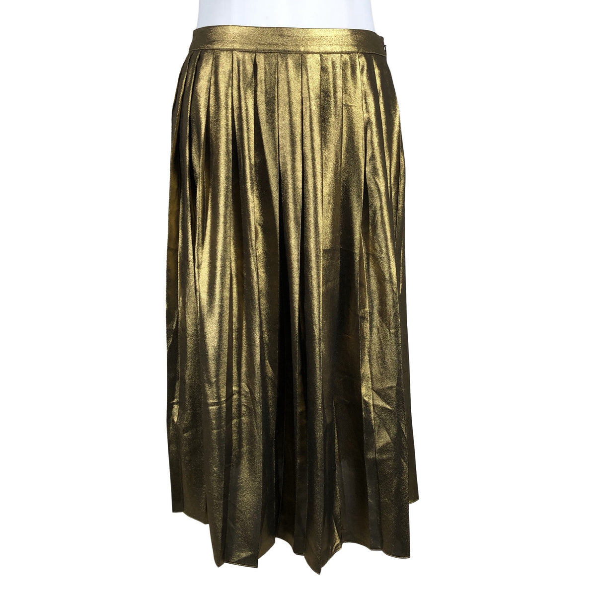 Unisex Gant - Pleated skirt, size 38 - Gold (1)