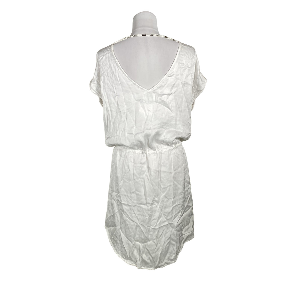 Unisex Culture - Schiffon dress, size 38 - White (2)