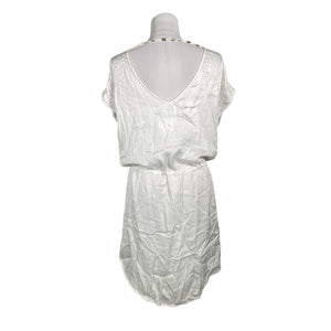 Unisex Culture - Schiffon dress, size 38 - White (2)