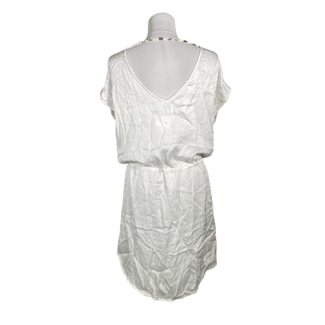 Unisex Culture - Schiffon dress, size 38 - White (2)