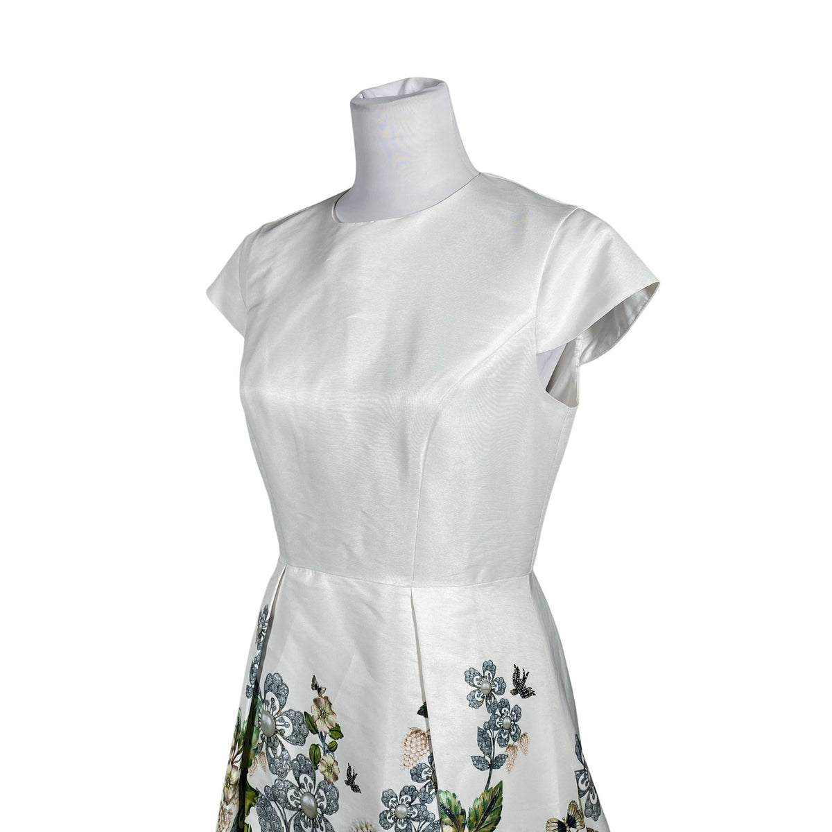 Unisex Ted Baker - Dress, size 40 - White (2)