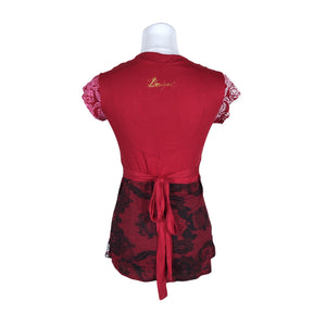Unisex Desigual - T-shirt, size 36 - Red (2)