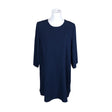 Unisex Na-KD - Schiffon dress, size 36 - Blue ()