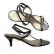 Unisex J. Crew - Heeled sandals, size 39 - Silver ()