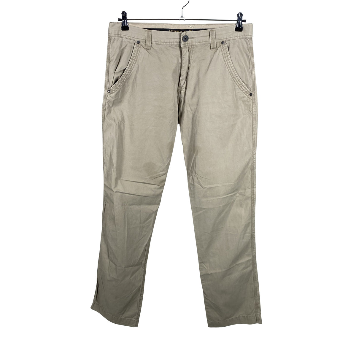 Unisex Cottonfield - Slacks, size W34 - Beige (1)