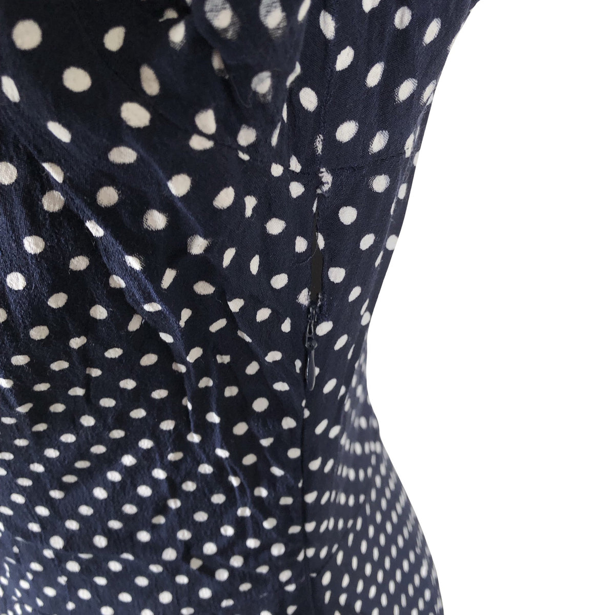 Unisex Jumperfabriken - Schiffon dress, size 38 - Blue (2)