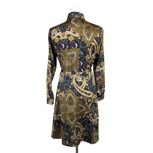 Unisex Sand - Schiffon dress, size 36 - Green (2)