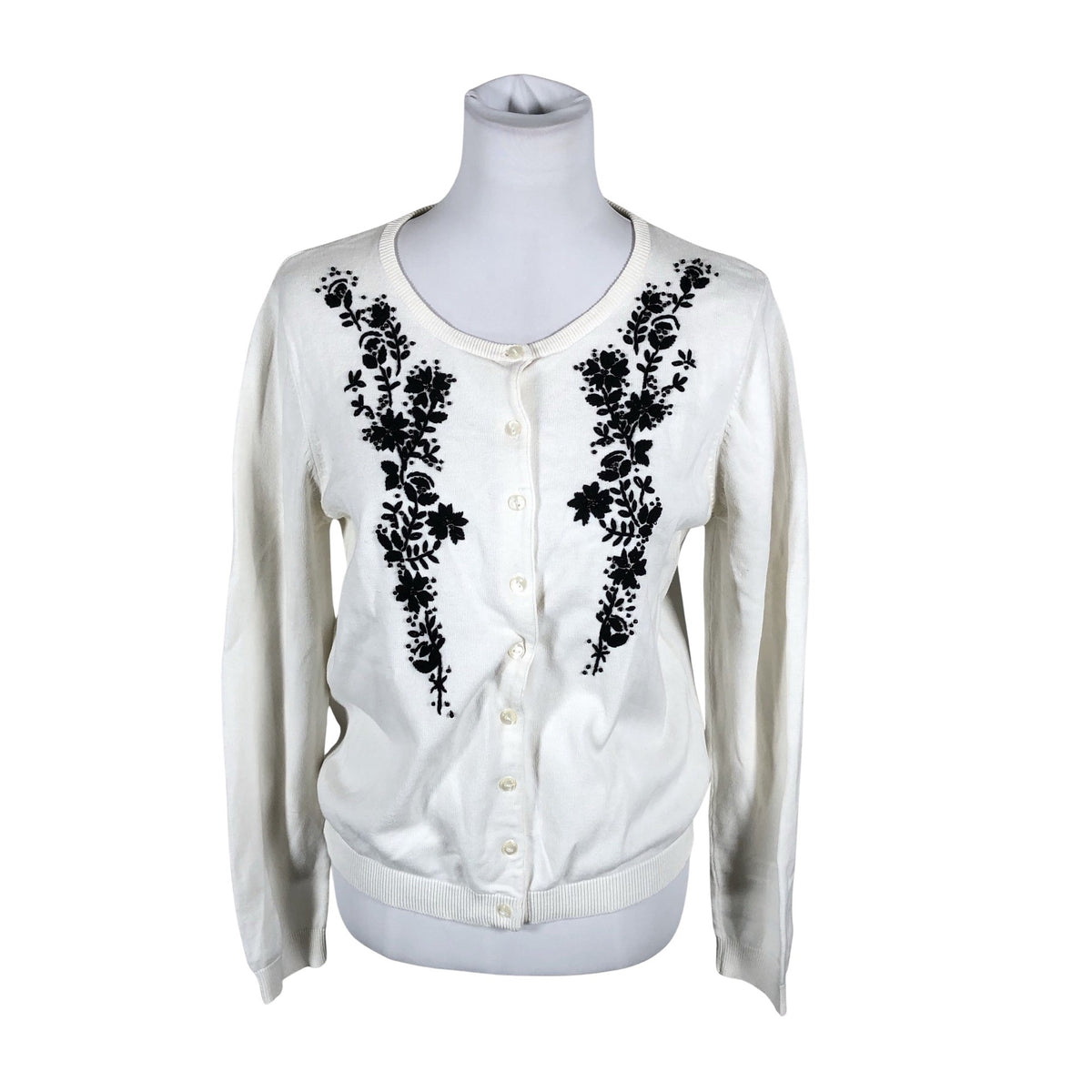 Unisex Mosaic - Cardigan, size 42 - White (1)
