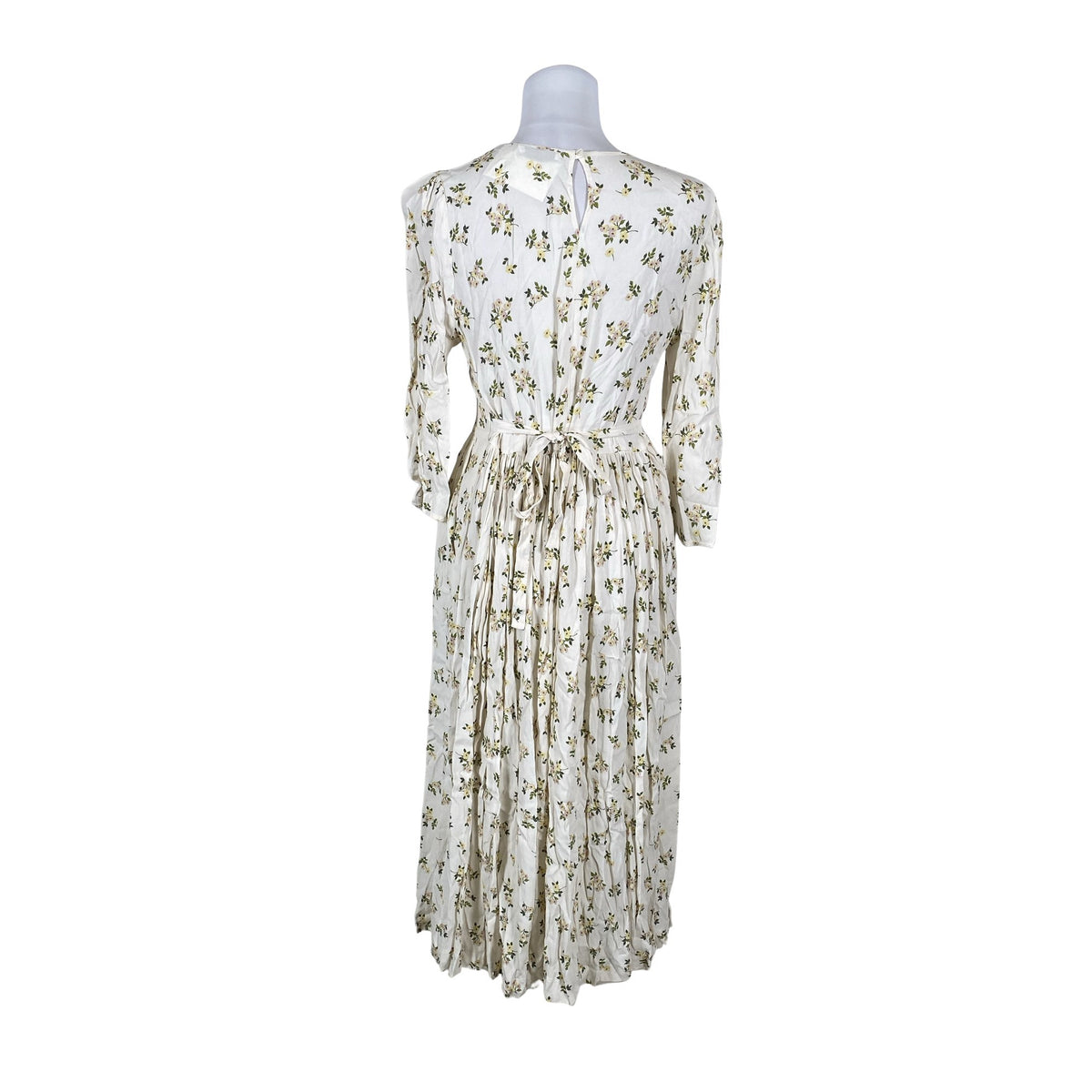 Unisex Andiata - Schiffon dress, size 40 - Natural white (2)